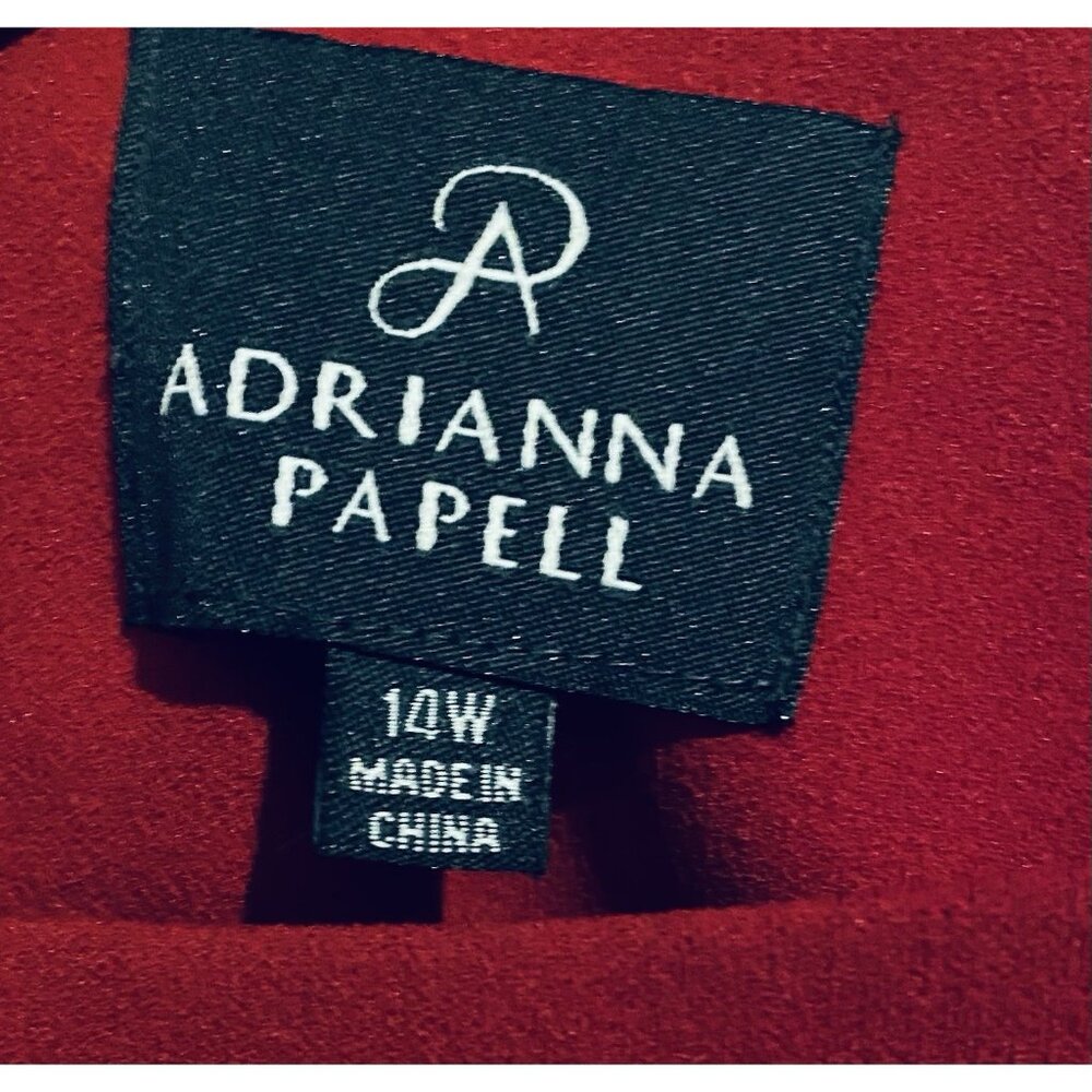 Elegant Red Cape Dress - Picture 6 of 6